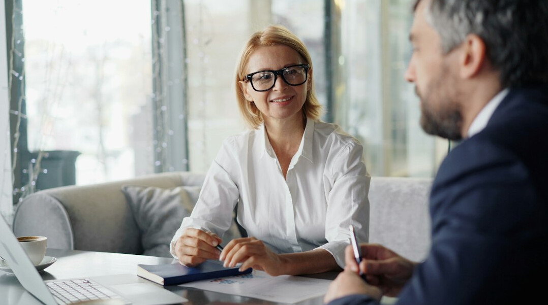 executive coaching session